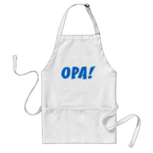 Opa Greek Celebration Apron