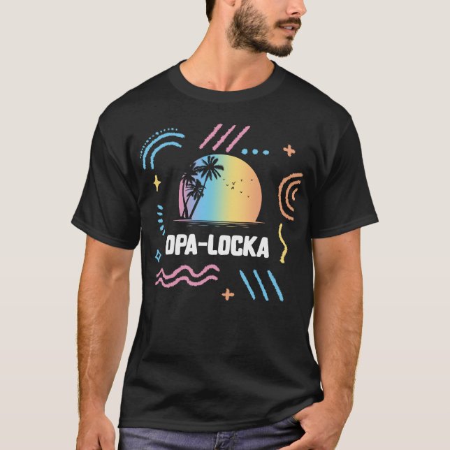 Opa locka Florida Vacation Family T-Shirt (Front)