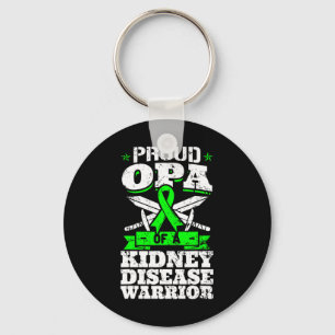Opa Of A Kidney Disease Warrior Awareness Grandpa  Key Ring