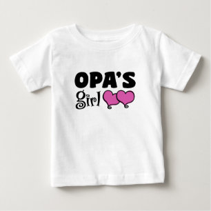 Opa’s Girl Baby T-Shirt