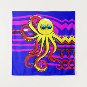 Opa the Octopus Designer Tapestry