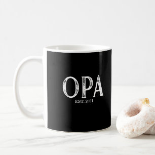 Opa Year Established Coffee Mug
