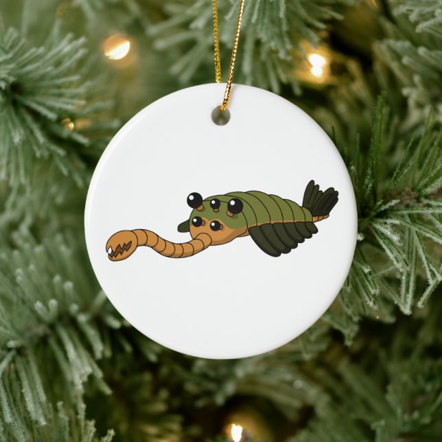 Opabinia- Prehistoric Animal Ceramic Tree Decoration (Tree)