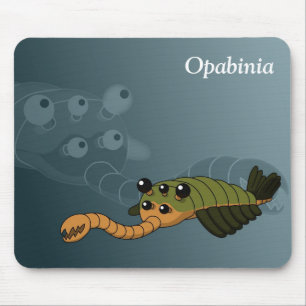 Opabinia- Prehistoric Animal Mouse Mat