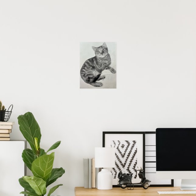 Opal (cat) - Print (Home Office)