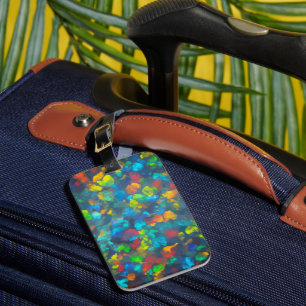 Opal Colours Luggage Tag