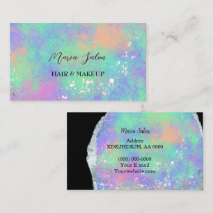 Opal Crystal Gemstone Business Card