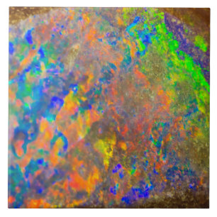 Opal Crystal Gemstone Tile