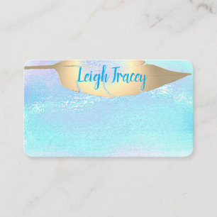 Opal Dance Actress Classic Elegant Business Cards