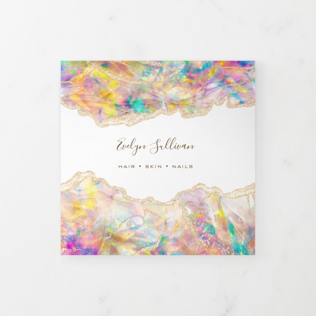 Opal Design Trifold Brochure (Cover)