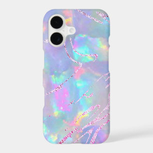 opal gemstone purple faux foil
