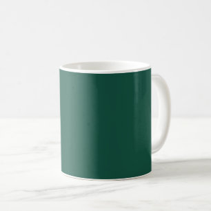 Opal Green Solid Colour Coffee Mug