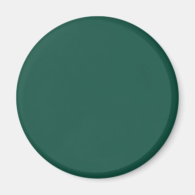 Opal Green Solid Colour Magnet (Front)