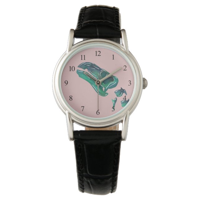 Opal Iguanodon Dinosaur Watch (Front)