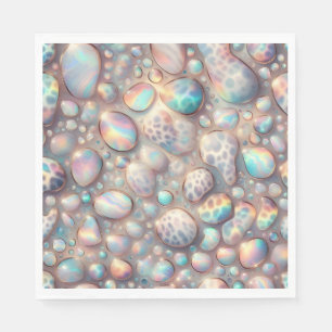 Opal Leopard Print Luxury Napkins
