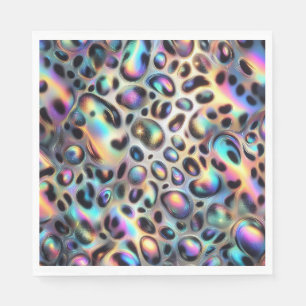 Opal Leopard Print Luxury Napkins