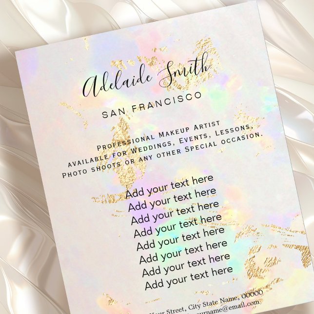 opal photo design flyer (Creator Uploaded)