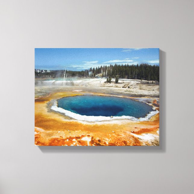 Opal Pool Canvas Print (Front)