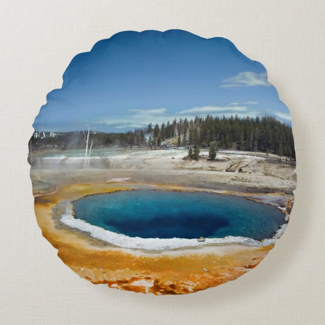 Opal Pool Round Cushion (Front)