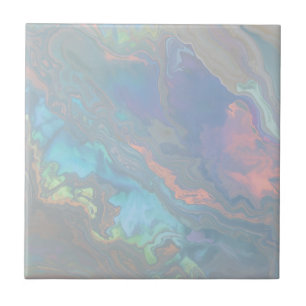 Opal print ceramic tile home decor