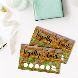 Opal Rock Layers Customer Loyalty Card