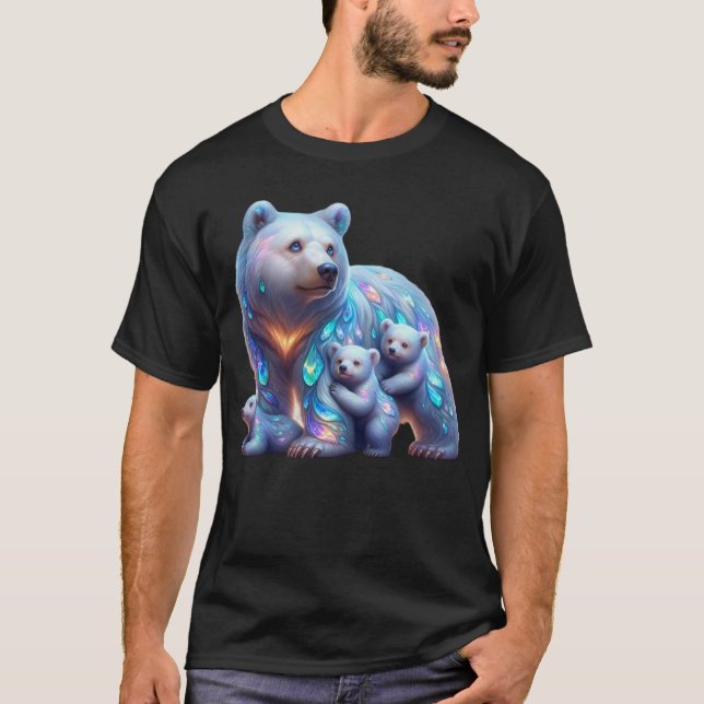Opal the Bear and Cubs T-Shirt (Front)