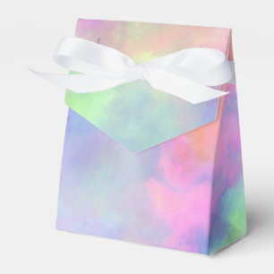 opal watercolor splash : favour box