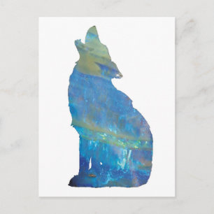 Opal Wolf Postcard