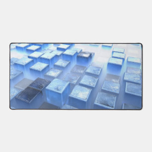 Opalescence (Ice) Desk Mat