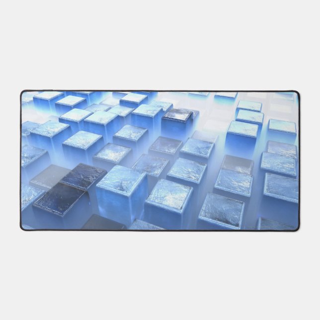 Opalescence (Ice) Desk Mat (Front)
