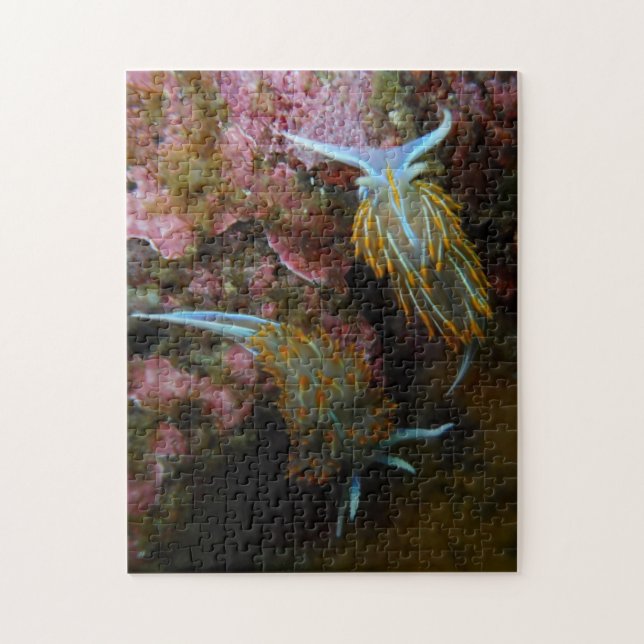 Opalescent Nudibranchs Jigsaw Puzzle (Vertical)