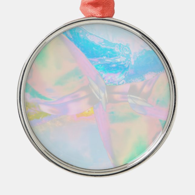 Opalite Metal Tree Decoration (Front)