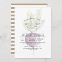 Opaque Beets | Organic Veggie Watercolor Birthday
