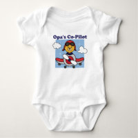 Opa's Co-Pilot - Cute Aeroplane