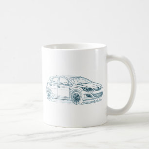 Opel Astra 2010 Coffee Mug