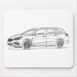 Opel Astra SportTourer 2016 Mouse Mat