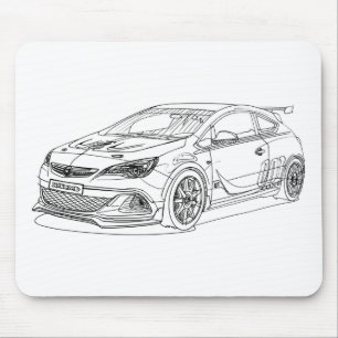 Opel AstraOPC Extreme 2015 Mouse Mat