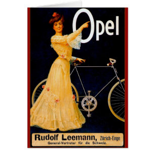 Opel Bicycles Vintage Advertisment