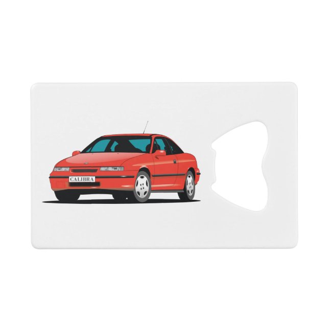 Opel Calibra red (Front (Horizontal))