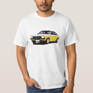 Opel Kadett GT/E c-series white-yellow T-Shirt