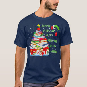 Open A Book And Grow Your Mind  T-Shirt