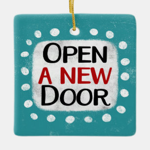 Open A New Door Ornament