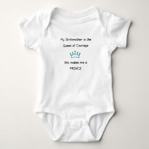Open Adoption Prince Baby Bodysuit