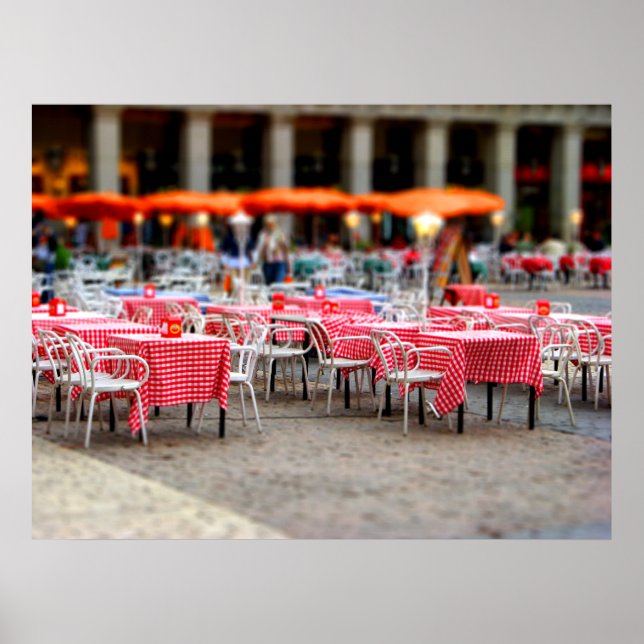 Open-Air Dining Poster (Front)