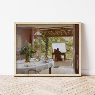 Open-Air Studio William Blair Bruce Poster