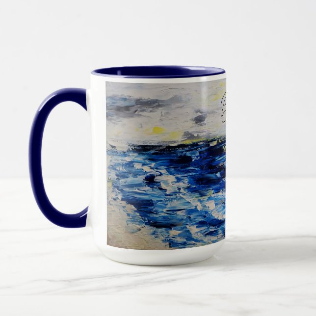 Open Amer Beautiful see Mug (Left)