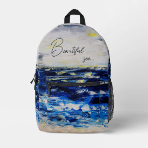 Open Amer Beautiful see Printed Backpack