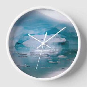 Open Arch Iceberg Antarctica Clock