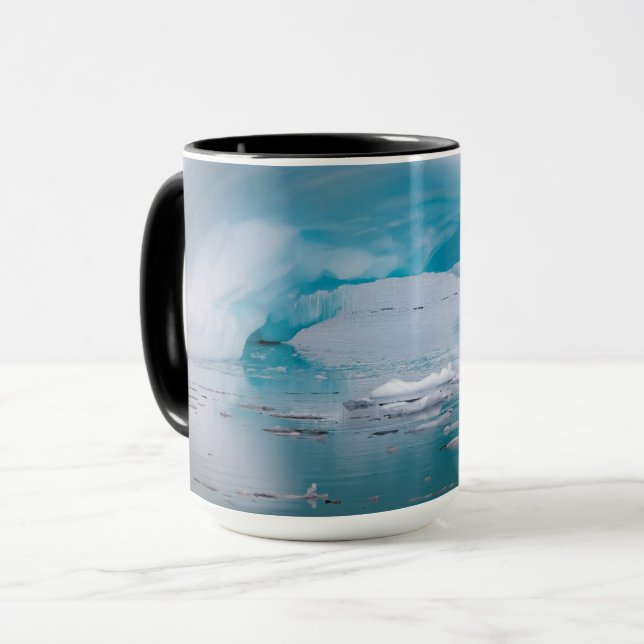 Open Arch Iceberg | Antarctica Mug (Front Left)