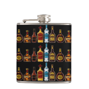 Open Bar  Hip Flask